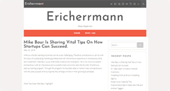 Desktop Screenshot of ericherrmann.net